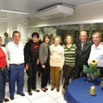 Luzia, Bija, Cidinha, Belkis, Dona Cida, Inês, Dr. Paulo de Oliveira e Arqº Valdir